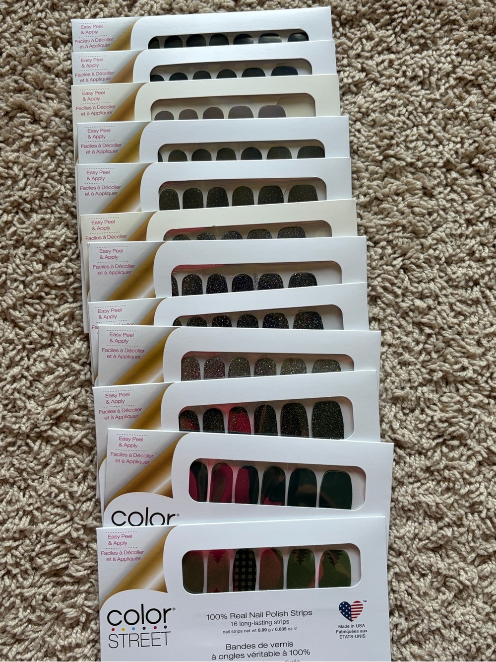 30-Pack Color Street Nail Polish Strips Bundle - Picture 4 of 6